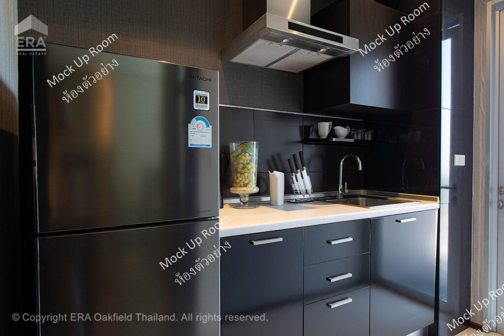 Condominium in the heart of Rayong city, quiet atmosphere, with convenience from complete facilities.