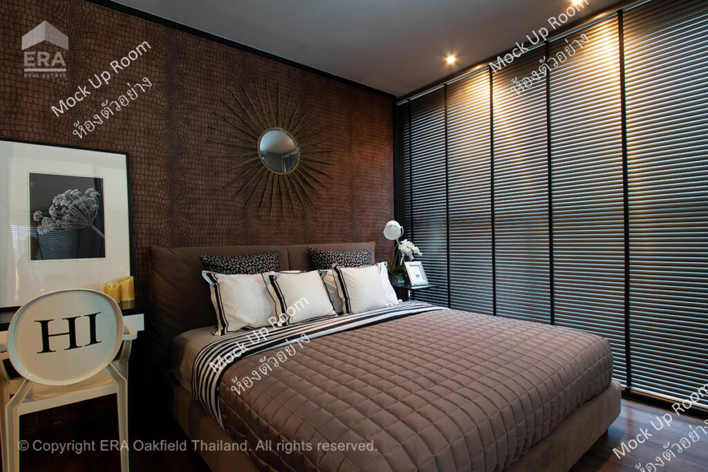 Condominium in the heart of Rayong city, quiet atmosphere, with full amenities (large room)